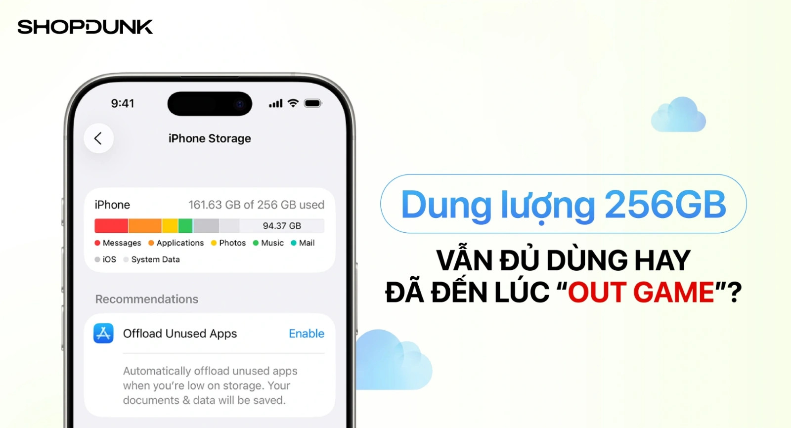 Hình ảnh cho danh mục Smartphone dung lượng 256GB có còn đủ dùng trong năm 2026?